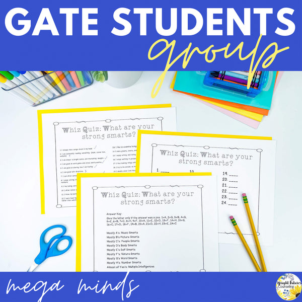 GATE Students Counseling Group Mega Minds Gifted Group